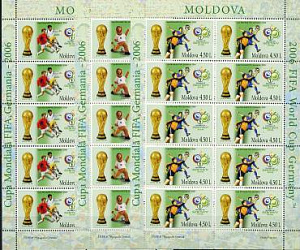 Молдова, Футбол, ЧМ 2006, 3 листа